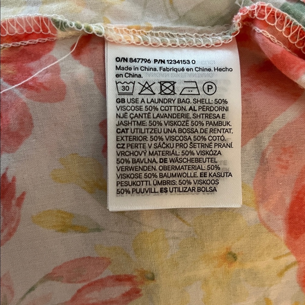 ๐H&M Floral Maxi Dress - Multicolor - Picture 11 of 11